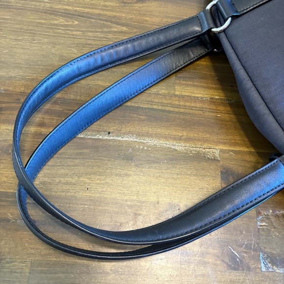 Lo & Sons OG Heather Gray and Black O.G. Overnight Bag Travel Carryon Tote - Picture 7 of 12